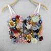 Floral Corselets Bralette Vest