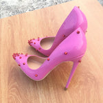 Pink Pointy Toe High Heel