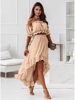 Floral Print Elegant Sexy Off Should Two Pieces