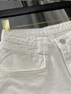 White High Waist Denim Shorts Women'S Tassel Raw Edge Loose Wide-Leg Hot Pants 2022 Summer Fashion Korean Women'S Clothing