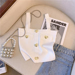Summer Sexy Slim Knit Vests