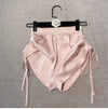 Sexy Summer Hot Thin High Waist Drawstring White Shorts Casual Black Pink Wild Pantalones Cortos De Mujer Sweat Shorts