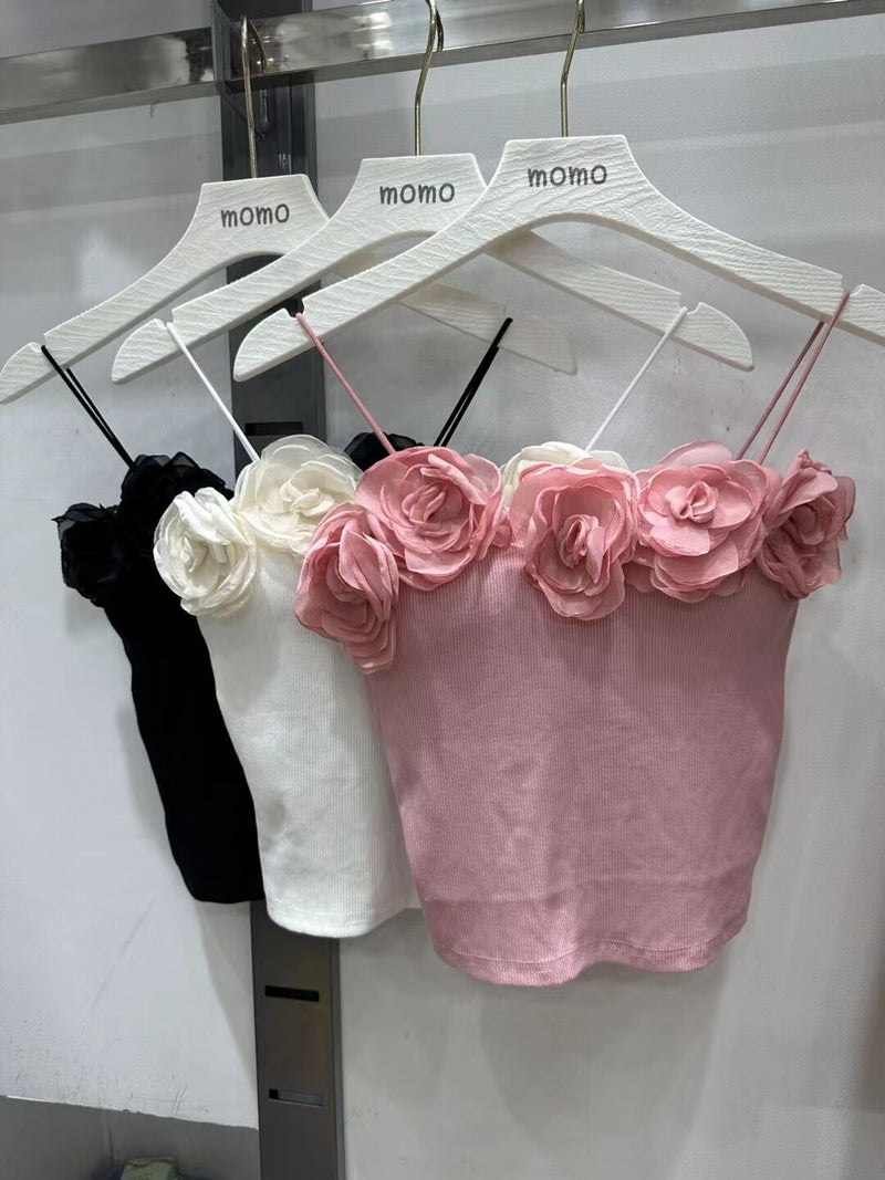 Summer Basic Crop Top Women Patched Fake Diamonds Padded Soft Velour Tanks Sleeveless Tee Top Camisole With Bra