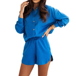 Vacation Style Loose Printed Shorts Casual 2022 Summer Spring Women&#39;s Clothing Fashion Set Short Sleeve T Shirt &amp; Shorts Pants