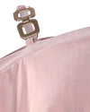 Women Party Evening Mini Dress Long Sleeve Sexy Chain Strap Cold Shoulder Belted Bodycon Dress Casual Fashion Solid Color
