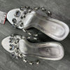 New Beautiful Goddess Rhinestone Decorative with Slim High Heel