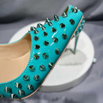 Spikes Rivets Fashion High Heels
