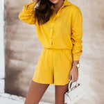 Vacation Style Loose Printed Shorts Casual 2022 Summer Spring Women&#39;s Clothing Fashion Set Short Sleeve T Shirt &amp; Shorts Pants