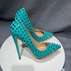 Spikes Rivets Fashion High Heels