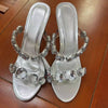 New Beautiful Goddess Rhinestone Decorative with Slim High Heel