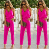 Casual Sleeveless Jumpsuits - Sabreeonline