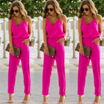 Casual Sleeveless Jumpsuits - Sabreeonline