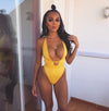 Deep V-Neck Bikini Sexy Swimsuit