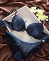 Sexy Underwear Satin Lace Embroidery Sets - Sabreeonline