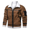 Faux Fur Leather Jacket - Sabreeonline
