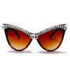 Oversized Diamond Sunglasses Cat Eye Luxury Eyewear - Sabreeonline
