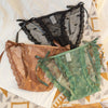 Women&#39;s Sexy Lace Underwear Panties Delicate Soft Comfortable Underpants Fashion Female Mesh Up Bow Low-Rise Briefs - Sabreeonline