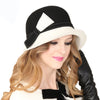 Wool Hats Bow Bowler - Sabreeonline