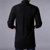 Casual Cardigan Long Solid Style - Sabreeonline