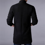 Casual Cardigan Long Solid Style - Sabreeonline