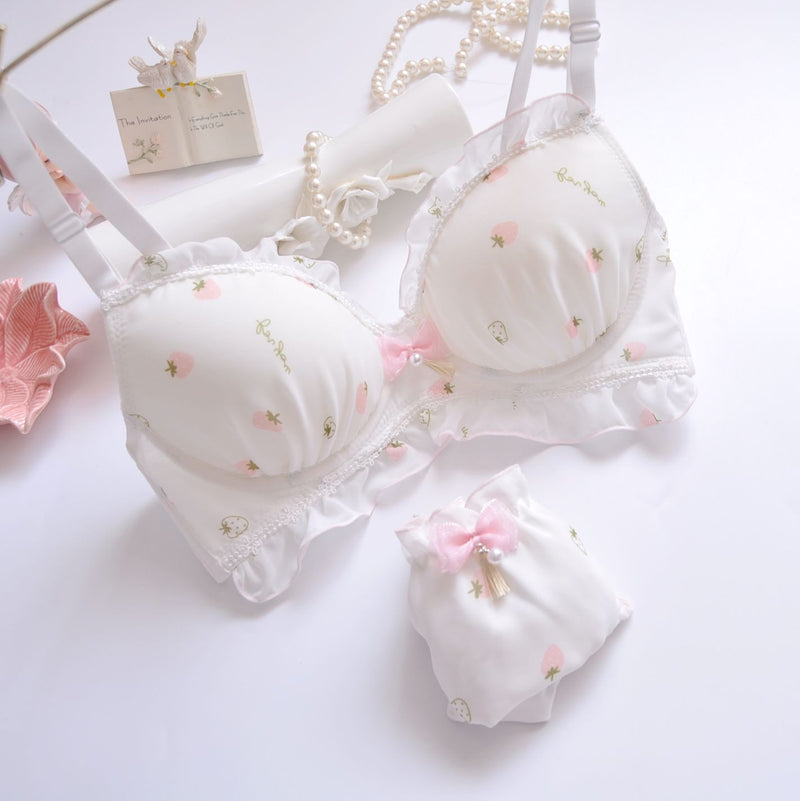 Embroidery Film Cup Bralette - Sabreeonline