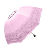 Lace umbrella Christmas sun umbrella women&#39;s parasol ultra light folding uv con proteccion solar sombrillas - Sabreeonline