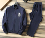 Sportswear Set Fashion Cotton Zipper Outdoor Embroidery - Sabreeonline