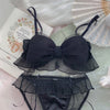 Girls Folds Bow Lovely Underwear Set - Sabreeonline