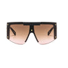 Men's Mask Sunglasses Fashion Square Oversized - Sabreeonline