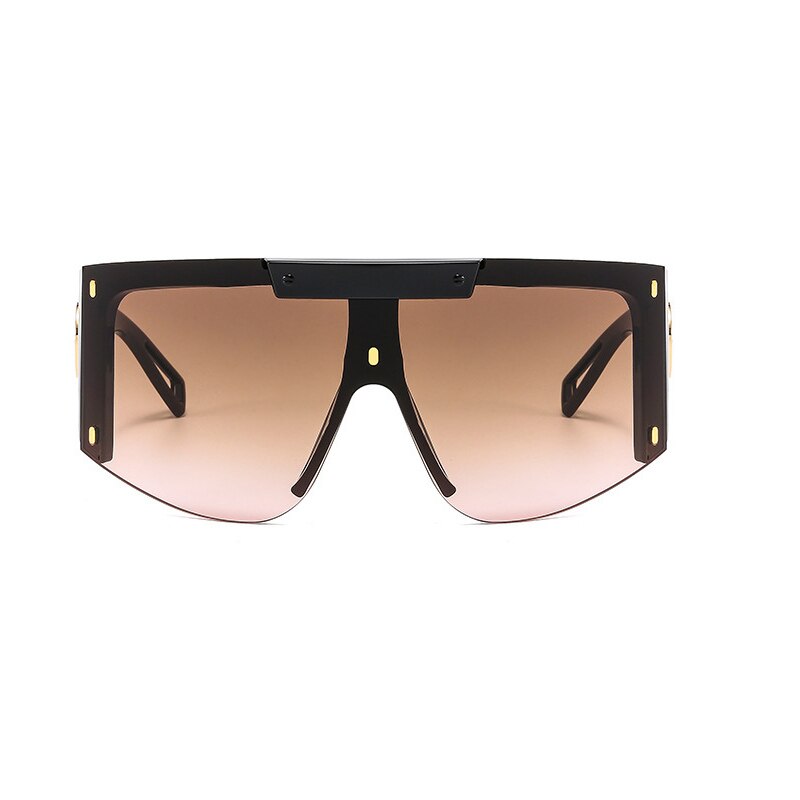 Men's Mask Sunglasses Fashion Square Oversized - Sabreeonline