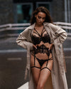 Lace Hollow Out Transparent with Garters - Sabreeonline