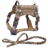 Tactical Dog Harnesses Pet Training Vest Dog Harness And Leash Set For Small Medium Big Dogs Walking Hunting Free Shipping Items - Sabreeonline