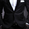 Black Tuxedo 2 Piece Slim Fit Men - Sabreeonline