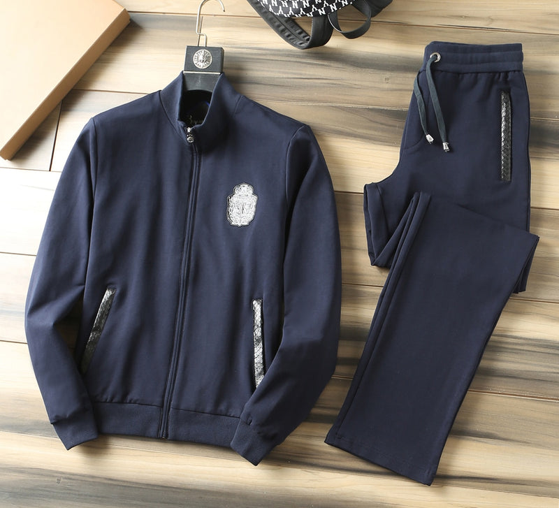 Sportswear Set Fashion Cotton Zipper Outdoor Embroidery - Sabreeonline