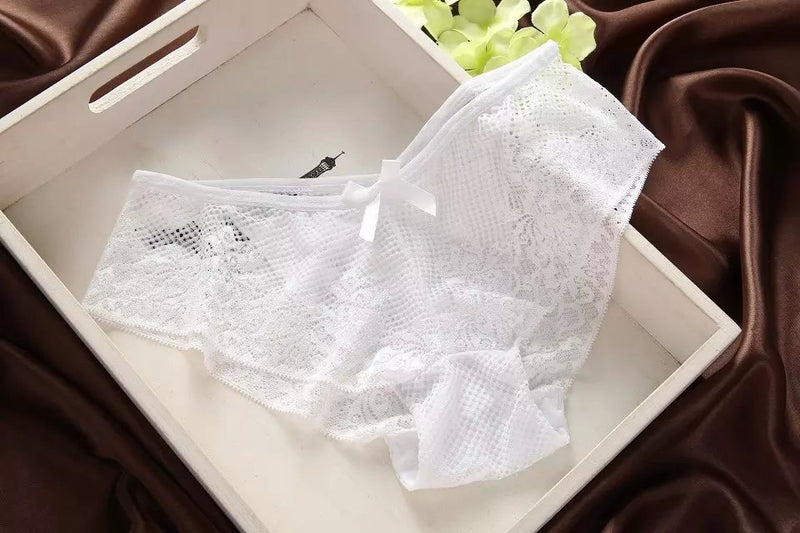 Sexy Underwear Satin Lace Embroidery Sets - Sabreeonline