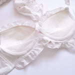 Embroidery Film Cup Bralette - Sabreeonline