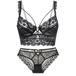 Classic Bandage Set Lace Underwear - Sabreeonline