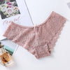 Sexy Panties For Woman Mid Waist Breathable Female Panty Lace Hollow Transparent Briefs Hot Sale Underwear Women BANNIROU - Sabreeonline