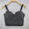 Crystal Diamonds Cotton Tops - Sabreeonline