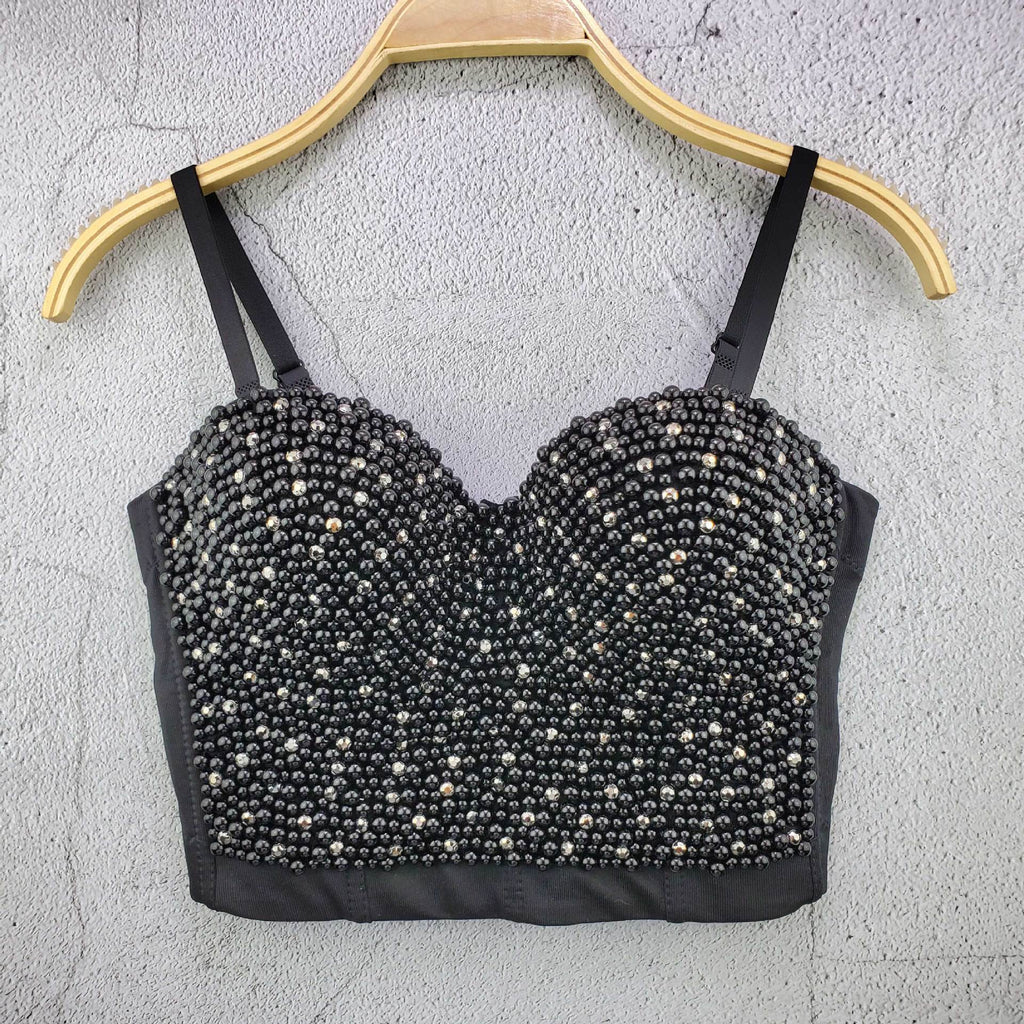 Crystal Diamonds Cotton Tops - Sabreeonline