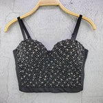 Crystal Diamonds Cotton Tops - Sabreeonline