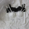Embroidered Sexy Lace Corset - Sabreeonline
