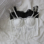 Embroidered Sexy Lace Corset - Sabreeonline