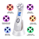 5 in 1 Mesotherapy Electroporation   RF Radio Frequency Facial Beauty Device Face Lifting Face Care Skin Tightening Rejuvenation - Sabreeonline