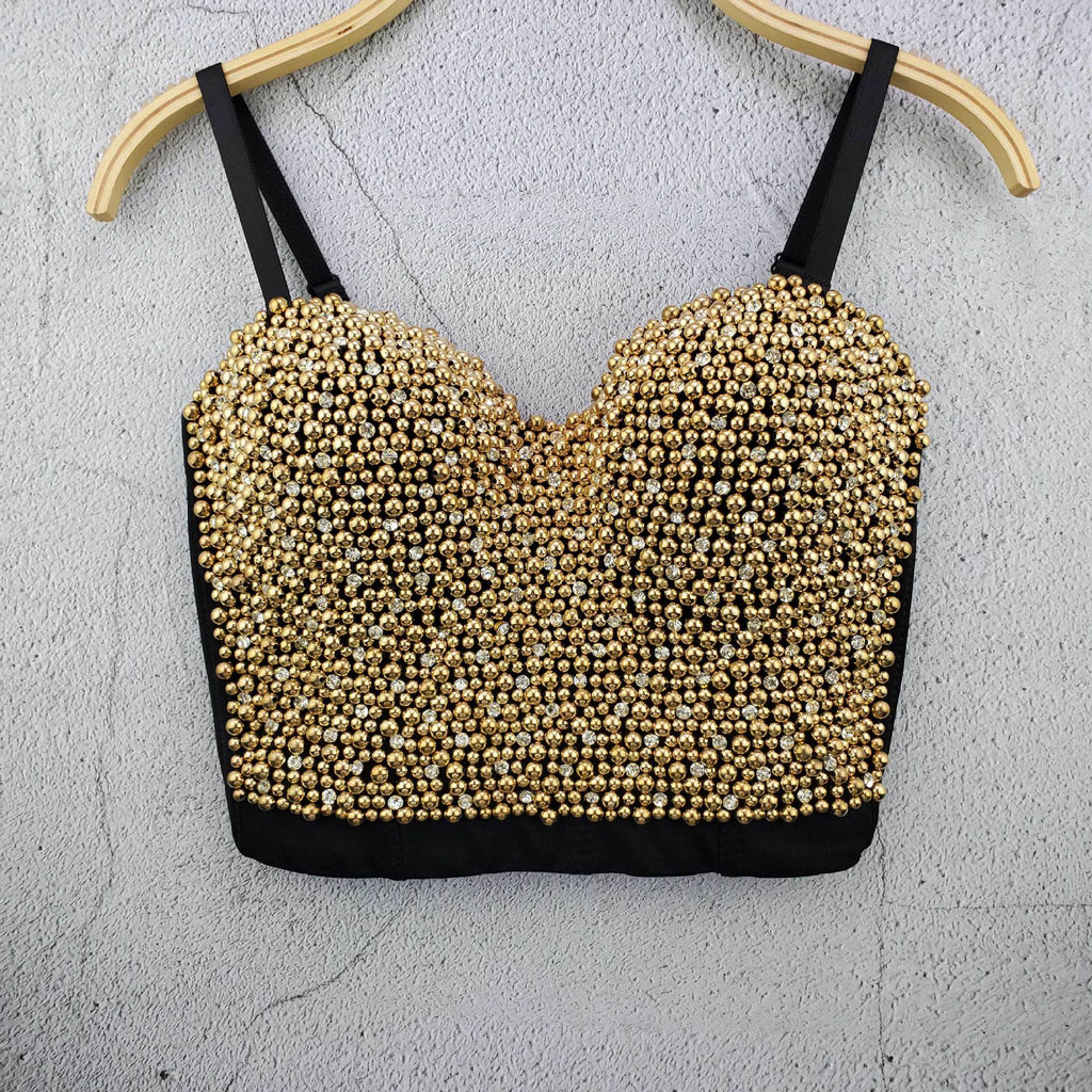 Crystal Diamonds Cotton Tops - Sabreeonline
