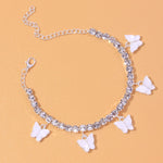 Fashion Heart Rhinestone Anklets - Sabreeonline