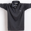Cotton Long Sleeve Polo Shirt - Sabreeonline