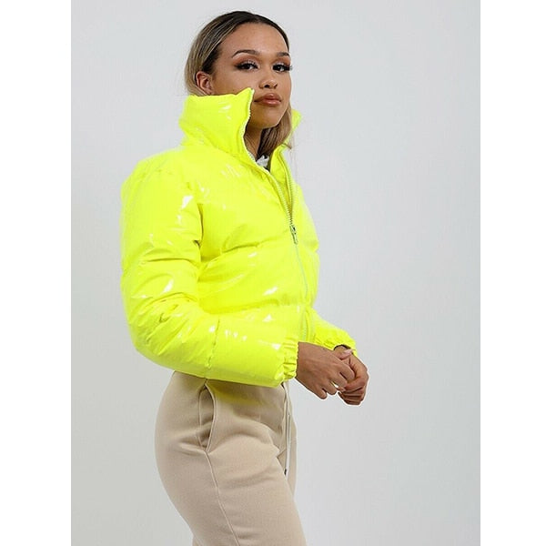 Padded Short Coat Candy Colors - Sabreeonline
