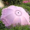 Lace umbrella Christmas sun umbrella women&#39;s parasol ultra light folding uv con proteccion solar sombrillas - Sabreeonline