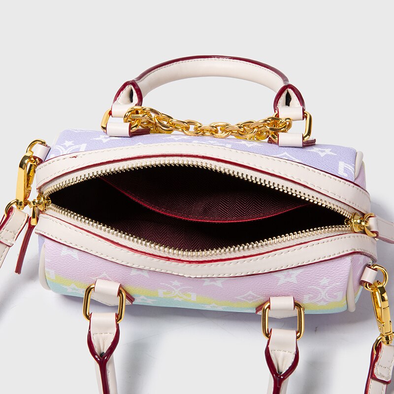 Small Portable Shoulder Handbag Printed - Sabreeonline